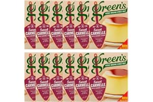 OW GIFTS CO Caramel Dessert Mix Bundle (Pack of 12) Green’s Sweet Carmelle 70g
