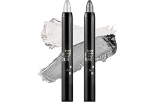 Boobeen Eyeshadow Pencil Crayon Waterproof Eyeshadow Stick Shimmer Cream Eyeshadow Pen Create Glitter Eye Makeup, Easy to Use