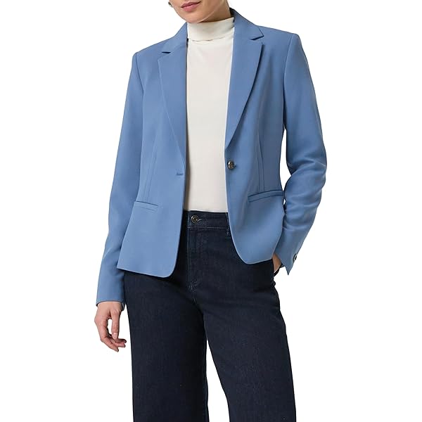 comma jersey top met viscose groen