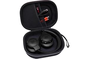 XANAD słuchawki nauszne etui do JBL Tune 770nc / JBL Tune 720bt / JBL Tune 510bt / JBL Tune 520bt / JBL live 770nc / JBL live 670nc słuchawki etui Case, czarny, Nowoczesny