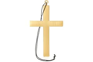 DEGUISE TOI Croce da Monaco Color Oro - Marrone - Taglia Unica