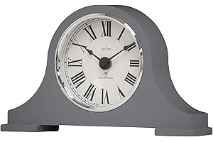 Acctim Foxton Radio Controlled Napoleon Mantel Clock (Aston Grey)
