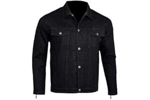 Bikers Gear Australia - Chaqueta protectora para motociclista con forro de Kevlar con armadura CE 1621-1 extraíble