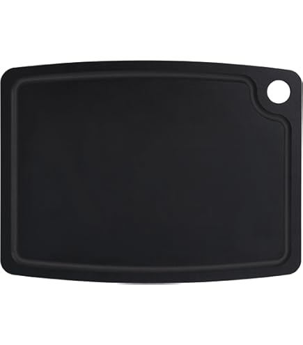 JADE Gourmet Snijplank voor mobiele telefoon, van gelamineerde houtvezel, 45 ,7 x 19 x 0,6 cm, met ophanggat, snijplank met handvat voor alle gerechten, ook perfect voor op tafel (45 x 19 cm