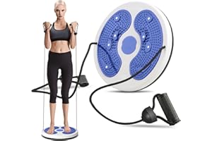 FEIFUNS Waist Whisper Waist Sculptor Machine Twister, Body Shaping Waist Twisting Disc for Women - Cardio Exercise & Loss Weight Balance Board Perfect for Home, Gym,Office Workout