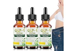 IZBEAUVO GLP-1 Supplement Weight Loss Drops | GLP1 Moringa Weight Loss Drops | GLP-1 Oral Liquid Solution with Organic Moringa | Advanced Slimming & Health Boost Support,Unisex for All Skin (3 Value Packs)