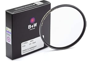 BW B+W UV-Filter F-Pro - Filtro Sky/UV para 82 mm, negro
