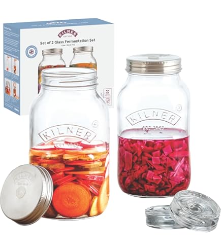 Kilner Berry Fruit Preserve Jar 0.4 Liter, Silver