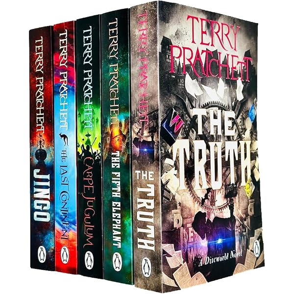 Terry pratchett Discworld novels Series 6 and 7 :10 books