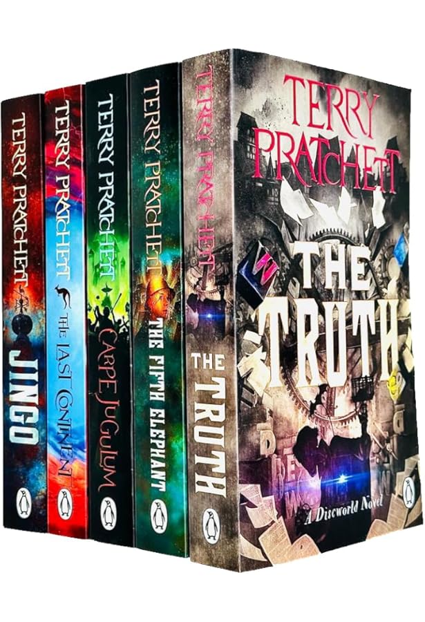 Terry pratchett Discworld novels Series 8 :6 books collection set