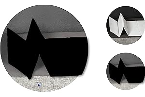 THEWHITEWATER LIMITED BLACK - SOFA SUPPORT BOARDS Rejuvenator- Armchair & Sofa Saver - Repair Old Digging Seat | Upholstery Seat Protector Solid Wood Bars | Sofa Cushion Support 3 Seater (Three Seater, Black)