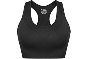 Sykooria Brassiere Sport Femme,Brassiere Yoga Brassiere Femme Coussinets Amovibles Élastique Danse sous-vêtements de Sport S-XXL