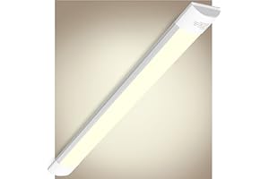 ‎BELLANNY Bellanny LED-Deckenleuchte, 40 W, 120 cm, 4800 lm, 3000 K, warmweiß, ultradünn, LED-Deckenleuchte, Kronleuchter, Küche, für Garage, Werkstatt, Büro, Bad, Showroom..