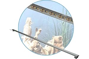 AQUARIUM PLÜDERHAUSEN Terrarium LED Beleuchtung Wüsten Reptilien Pflanzen LED 120 cm Set1 Leuchtbalken