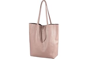 LeahWard Large Leather Hobo Shoulder Bag, Women's Genuine Italian Hand Made Leather Shoulder Bags, Soft Leather Handbags, A4 College School Work Business Bags