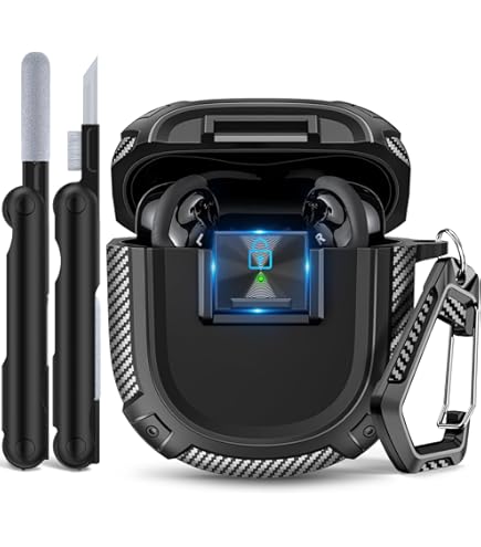 Olytop For Bose QuietComfort Earbuds II/Ultra Case With Cleaner