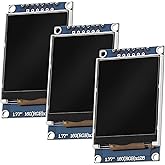 AZDelivery 3 x 1.77 Inch SPI TFT Display 128 x 160 Pixel ST7735 2.7V - 3.3V Compatible with Arduino and Raspberry Pi Includes