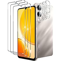 Vivo Y29s 5G Smartphone 6GB RAM + 256GB ROM, 50MP Main Camera With AI, 5050mAh Battery, 6.74" HD+ 90H Screen, IP64, Android 15 Funtouch 15, Black