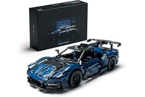 Nifeliz Technique Kit Maquette Hypercar pour Adultes, Jouet de Construction de Voiture de Course à l'Échelle 1:12, Sport Automobile à Collectionner Cadeau pour Hommes et Femmes (1,726 pièces, NF10321)
