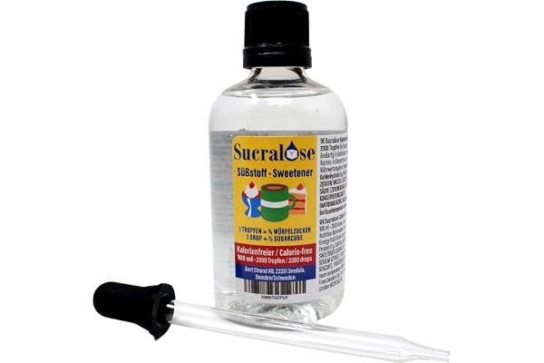 Sucralose sötmedel BIG 100 ML Svensk/Engelsk