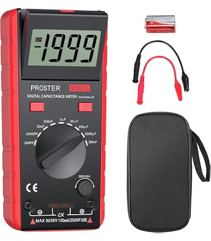 HOHOVYVY Kondensator-Entladestift – 0–750 V, AC/DC, LED-Anzeige, 80–100 MA, Für Sichere Kondensatorentladung