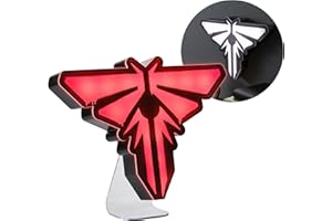 The Last of Us Firefly Light - Officially Licensed Movie Logo Light, Game & Living Room Decor and Gift, Neon Firefly Room Accessory and Nightlight for Fans of TV Show | Paladone