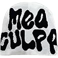 KieTeiiK Letter Print Beanies - Slouchy & Knit Unisex MEA Y2K Beanies