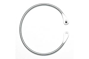 ‎VAN DEN HEUVEL van den Heuvel Warenring aus Stahl | Stahlring ∅ 9cm | gehärtet & verzinkt | mit Verschluss zum Aufklappen