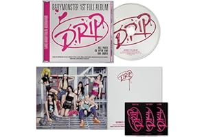 GENÉRICO BABYMONSTER - 1st Full Album [DRIP] (Jewel Case Ver.) Sleeve + Jewel Case + Postcard + CD + Photobook + Photocards + 4 Extra Photocards