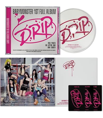 BABYMONSTER 1st FULL ALBUM [DRIP] Limited Edition (BANDANA Ver