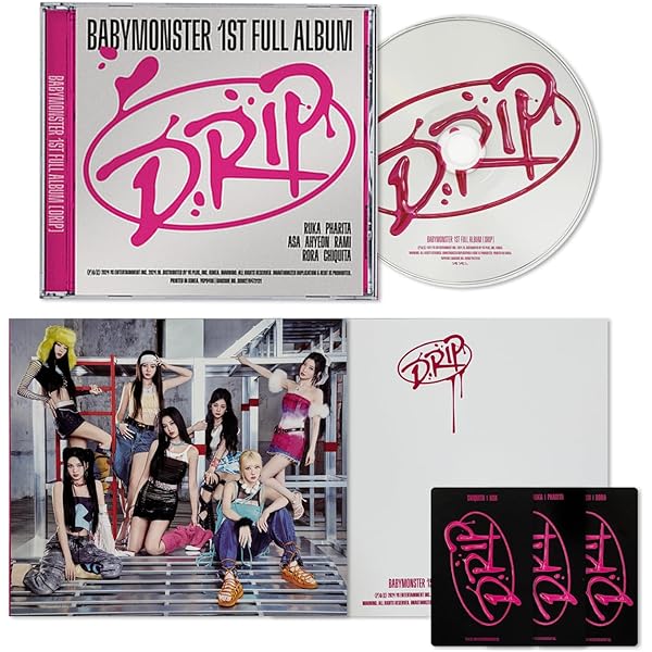 BABYMONSTER DRIP 1st Full Album K-POP SEALED: BABYMONSTER