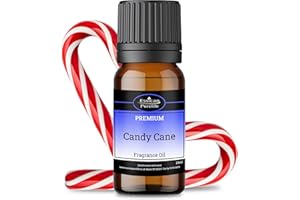 AUTHENTIC OIL CO Candy Cane Candle & Bath Making Fragrance Oil Scent Available in 10ml, 50ml, 100ml and 200ml Bottles (10ML)