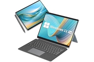 DARYUKUM Ordinateur Portable 13 Pouces 2 en 1, Laptop Core I7-1255U, 16 Go de RAM LPDDR5X 1 to PCIE SSD 2K écran tactile, Empreinte Digitale, Clavier rétroéclairé, Win11 Pro