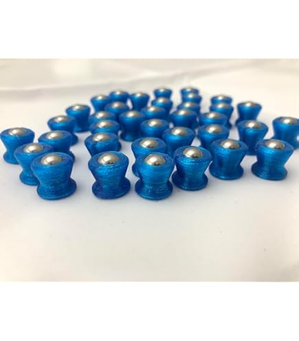 PALLINI SFERE BIGLIE CALIBRO 50 DIABLO IN ACCIAIO 110 PEZZI PER - Foto 10