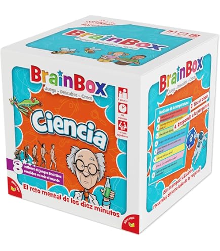 BrainBox Bilder – Spanisches Gedächtnisspiel, Beobachtung & Merkfähigkeit Trainieren, Für 1+ Spieler Ab 4 Jahren