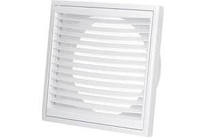 DOSPEL Kratka wentylacyjna KR Dospel 100/125 kratka wentylacyjna, kratka do łazienki; do kuchni; plastikowa; kwadratowa; standard; biała