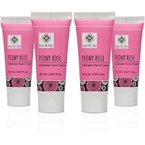 Leo & Lilo Handcreme 4x20 Ml Peony Rose – Intensive Pflege Mit Bio-Ölen & Pfingstrosenextrakt