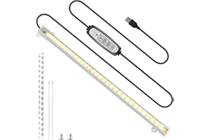 Sondiko Lampe De Plante, Lampe Horticole Spectre Complet Avec Minuterie Marche Et Arrêt Automatique 3/9/12H, Alimentation Par Prise USB, Restez N'importe Où, Pour Plantes Et Légumes De Serre