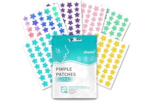 CHEAP4UK Pimple Patches Pickel Patch Pickel Pflaster Mit Teebaumöl Und Salicylsäure Anti Pickel Patches Unsichtbarer Und Wasserdicht Absorptions Akne Patches(Star 240 Stück)