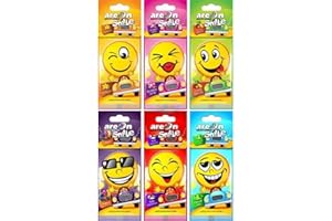 Areon Smile Deodorante Auto Assorted Da Appendere Specchietto Retrovisore Divertenti Set 24 ( 6 x 4 pieces )