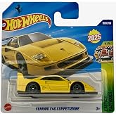 Hot Wheels Ferrari F40 Competizione - Sarı (1/64) 2025 &Uuml;retim - JBB92