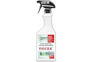 norax Kühl- & Gefrierschrank Abtauhilfe 750ml - Entfernt schnell und mühelos alle Eisablagerungen und spart Energie