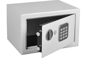 GENERIQUE - Tresor mit Zahlencode 9L - H.18 x B.28 x T.20 cm - Wandtresor - Code-Safe - 2 Sicherheitsschlüssel