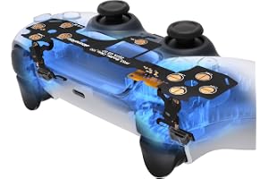 eXtremeRate Micro Switch - Lätt Version Clicky Hair Trigger Kit för ps5 Controller Axelknappar, Ergonomisk Micro Switch Bumpe