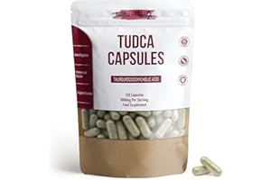 NUTRI-THINGS TUDCA Capsules - Liver Health Support Supplement - Naturally Occurring Bile Acid - Reduce Oxidative Stress & Inflammation - Improve Liver Function - Convenient Daily Supplement - 120 Capsules