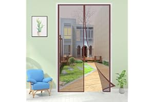 LRHRHR Cortina Mosquitera Magnética para Puertas, Cortina de Protección Contra Insectos para la Puerta Balcón Sala de Estar Fácil de Instalar