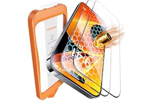 TORRAS for iPhone 16 Pro Max Screen Protector[Full Screen Tempered Glass][8FT Military Shatterproof][9H Anti-Scratch][No Bubbles No Dust] Longest Durable Screen Protector for iPhone 16 Pro Max 2 Pack