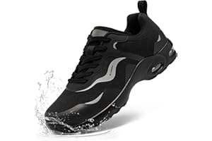 LARNMERN Chaussures de Sécurité Hommes Légère Chaussures de Travail Homme Coussin d'air Basket de Securite Homme Confortable Protection Embout Acier Chaussures de Sécurité Imperméable