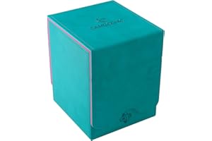 Gamegenic, Squire Plus 100+ XL - Exclusive LINE Teal/Pink, bis zu 100 doppelt gesleevte Karten, Farbe: TÜRKIS/PINK