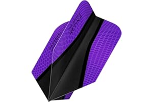 DARTS CORNER Harrows retina-x dardos – 5 juegos (15) – 100 micras Extra fuerte – Slim – morado